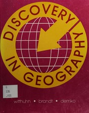 Front cover of Discovery in geography by Burton O. Witthuhn