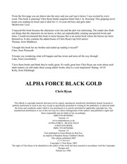 Cover of Black Gold by Chris Ryan