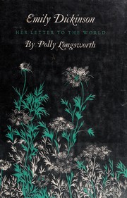 Cover of Emily Dickinson by Polly Longsworth