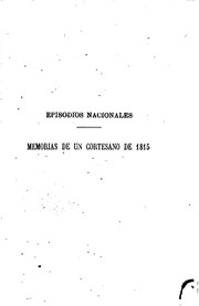 Front cover of Episodios nacionales by Benito Pérez Galdós