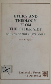 Front cover of Ethics and Theology from the Other Side by Enoch H. Oglesby