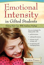 Cover of Emotional Intensity in Gifted Students by Christine Fonseca