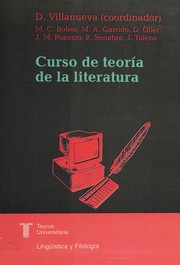 Cover of Curso de teoría de la literatura by Darío Villanueva
