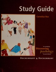 Front cover of Study guide to accompany Discovering psychology [by Don H. Hockenbury and Sandra E. Hockenbury] by Cornelius Rea