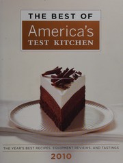 Front cover of The best of America's test kitchen 2010 by Carl Tremblay