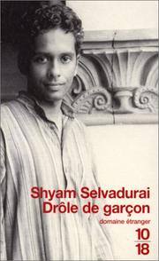 Front cover of Drôle de garçon by Shyam Selvadurai