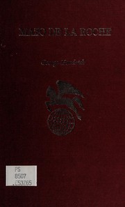 Cover of Mazo de la Roche by George Hendrick
