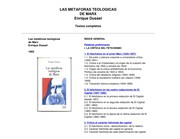 Front cover of Las metáforas teológicas de Marx by Enrique D. Dussel