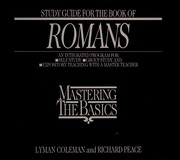 Cover of Study guide for the book of Romans by Coleman