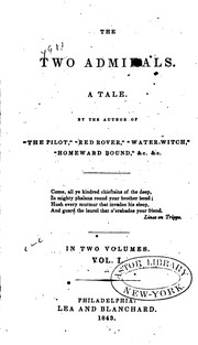 Front cover of The Two Admirals: A Tale by James Fenimore Cooper