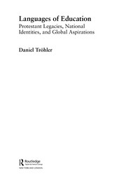 Cover of Languages of education by Daniel Tröhler