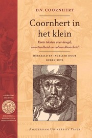 Cover of Coornhert in het klein by D. V. Coornhert