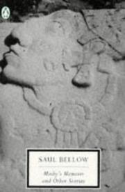 Front cover of Mosby's memoirs and other stories by Saul Bellow