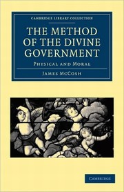 Front cover of The method of the divine government by McCosh, James