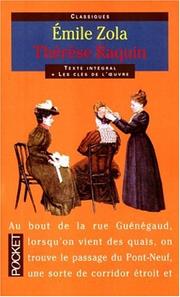 Front cover of Therese Raquin by Émile Zola