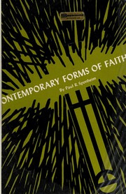 Front cover of Contemporary forms of faith by Paul R. Sponheim