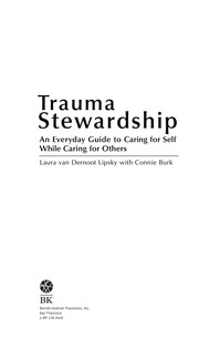 Cover of Trauma stewardship by Laura van Dernoot Lipsky