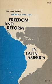 Front cover of Freedom and reform in Latin America by Fredrick B. Pike