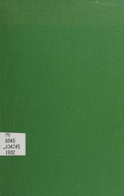 Cover of The apple trees by Hugh Walpole