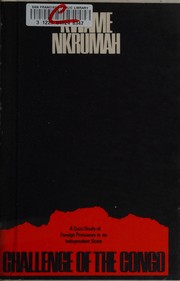 Cover of Challenge of the Congo by Kwame Nkrumah
