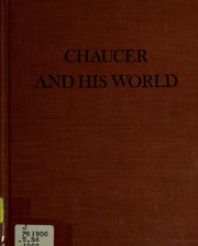 Front cover of Chaucer and his world by Ian Serraillier