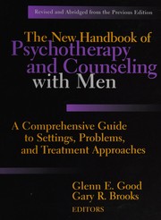 Front cover of The new handbook of psychotherapy and counseling with men by Gary R. Brooks