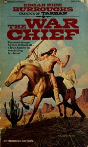 Cover of The War Chief by Edgar Rice Burroughs
