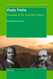 Cover of Paulo Freire by Asoke Bhattacharya
