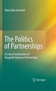 Front cover of The Politics of Partnerships by Maria May Seitanidi
