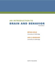 Front cover of An introduction to brain and behavior by Bryan Kolb