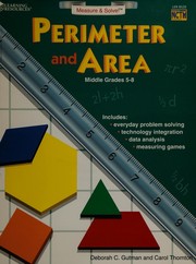 Front cover of Measure and solve: Activities on perimeter and area by Deborah C Gutman