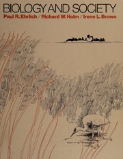 Front cover of Biology and society by Paul R. Ehrlich