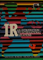 Front cover of IR, an introduction to international relations by Michael Roskin