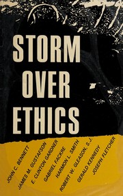 Cover of Storm over ethics by John Coleman Bennett