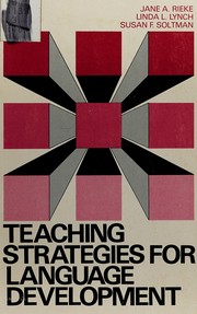 Cover of Teaching strategies for language development by Jane A. Rieke