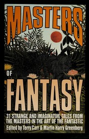 Front cover of Masters of Fantasy by Terry Carr