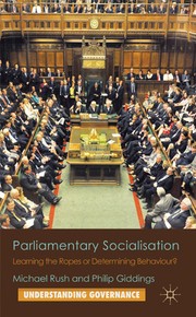 Cover of Parliamentary socialisation by Michael Rush