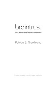Cover of Braintrust by Patricia Smith Churchland