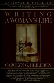 Cover of Writing a woman's life by Carolyn G. Heilbrun