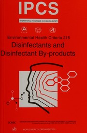 Front cover of Disinfectants and disinfectant by-products by Gary L. Amy