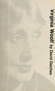 Cover of Virginia Woolf by David Daiches