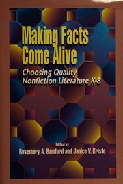 Front cover of Making facts come alive by Rosemary A. Bamford