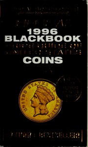 Front cover of Official 1996 Blackbook Price Guide of U.S. Coins (Official Blackbook Price Guide to United States Coins) by Marc Hudgeons