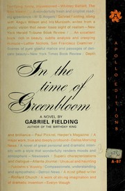 Front cover of In the time of Greenbloom by Gabriel Fielding