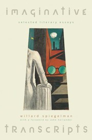 Cover of Imaginative transcripts by Willard Spiegelman
