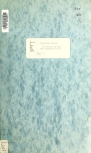 Cover of Applications of economic principles to law, fall 1975 by Michael J. Trebilcock