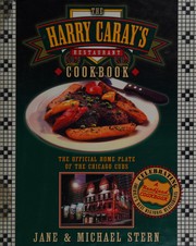 Front cover of The Harry Caray's Restaurant cookbook by Jane Stern