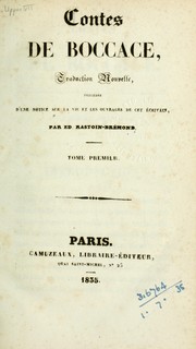 Cover of Contes by Giovanni Boccaccio