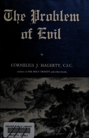 Front cover of The problem of evil by Cornelius Hagerty