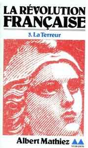 Cover of La Révolution française by Mathiez, Albert